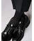 【Tabio MEN】連続シルケット加工/チェックレギュラー丈ソックス