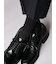 【Tabio MEN】連続シルケット加工/チェックレギュラー丈ソックス