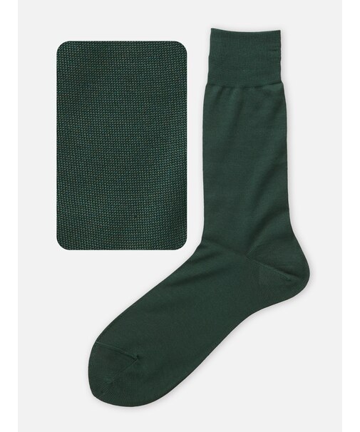 【Tabio MEN】綿100％ベタソックス (27.0～27.0cm)