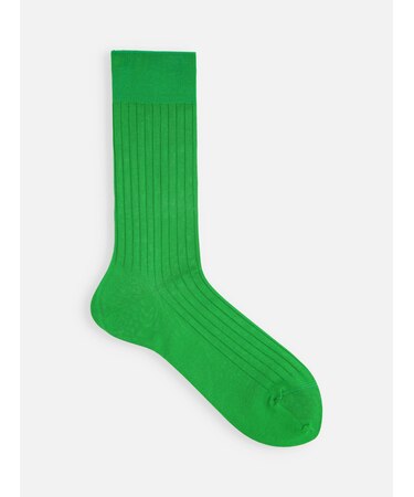 【Tabio MEN】綿100％リブレギュラーソックス(25.0cm)