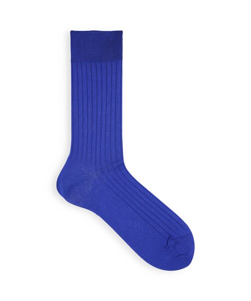 【Tabio MEN】綿100％リブレギュラーソックス(25.0cm)