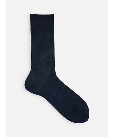 【Tabio MEN】綿100％リブレギュラーソックス 25cm