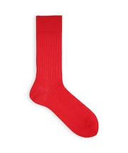 【Tabio MEN】綿100%リブレギュラーソックス(25.0cm)