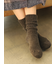 裏パイル起毛インルームソックス