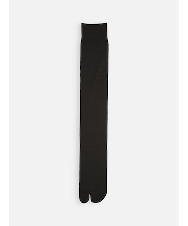 毛混足袋ハイソックス