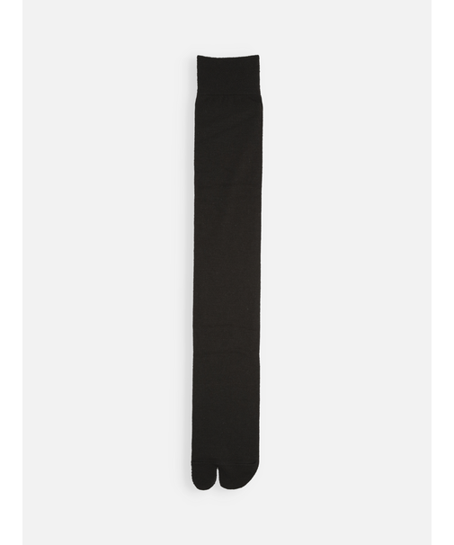 毛混足袋ハイソックス