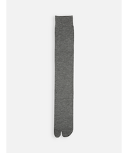 毛混足袋ハイソックス