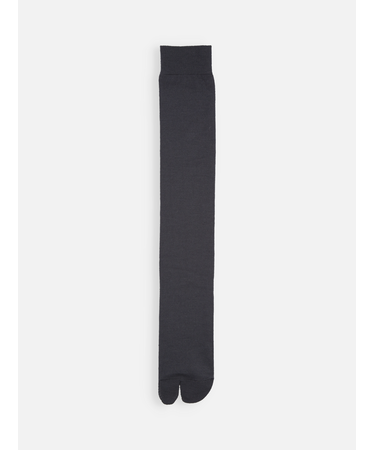 毛混足袋ハイソックス