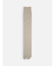 毛混足袋ハイソックス