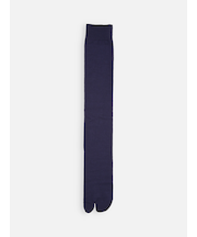 毛混足袋ハイソックス