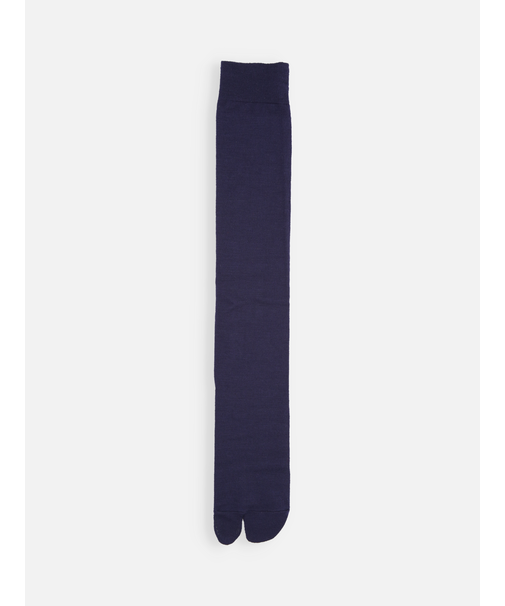 毛混足袋ハイソックス