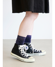 透けラメハイソックス