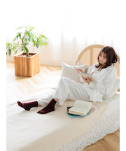 【温脚Labo】光電子×ウール 五本指ソックス