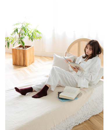 【温脚Labo】光電子×ウール 五本指ソックス