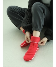 縫製フリースソックス