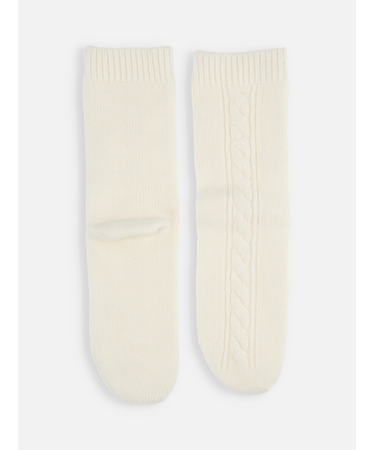 【温脚Labo】ベッドソックスフロントケーブルソックス