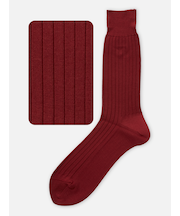 【Tabio MEN】綿100％リブレギュラーソックス 27cm