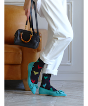 クロシェハートソックス