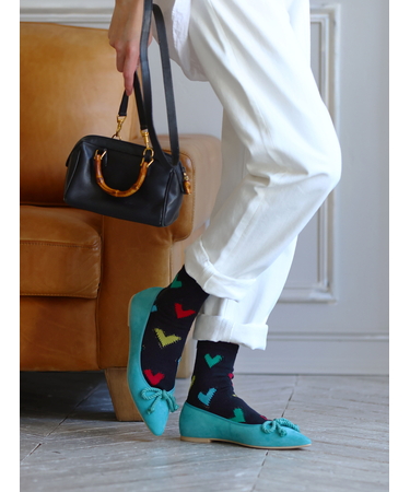 クロシェハートソックス