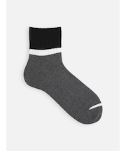 【Tabio MEN】メランジカラーブロックショートソックス