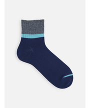 【Tabio MEN】メランジカラーブロックショートソックス