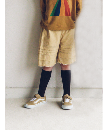 キッズ コットンリブハイソックス16～18cm