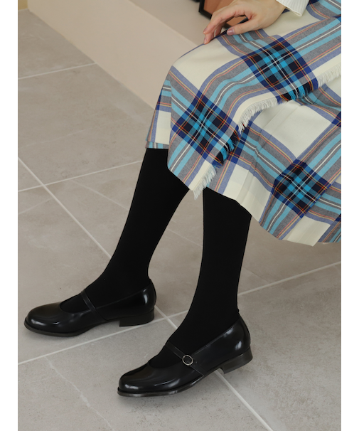 無地ハイソックス