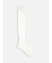 無地ニーハイソックス