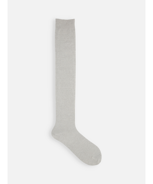 無地ニーハイソックス