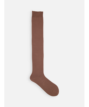 無地ニーハイソックス