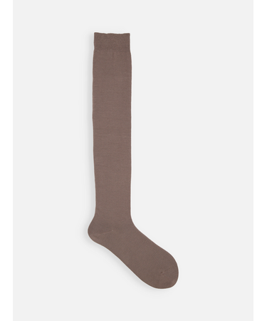 無地ニーハイソックス