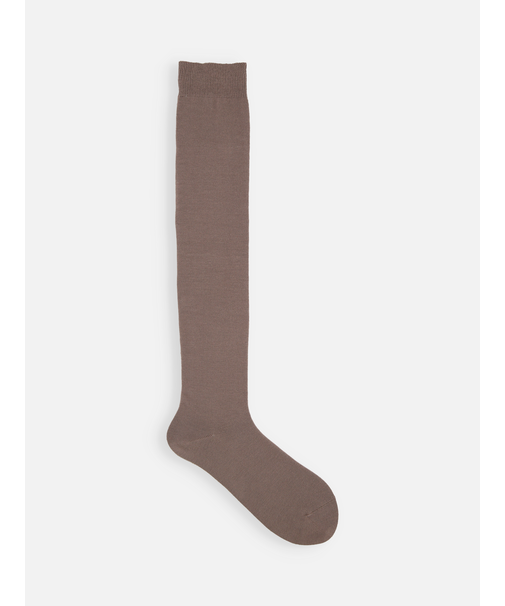 無地ニーハイソックス