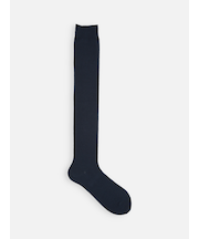 無地ニーハイソックス