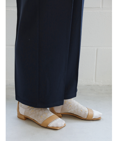 花と実フロートショートソックス