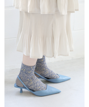 花と実フロートショートソックス