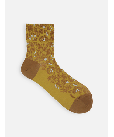 花と実フロートショートソックス