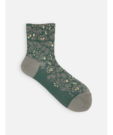 花と実フロートショートソックス