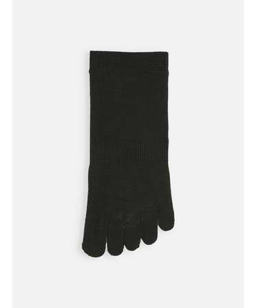 【絹肌Labo】シルクの五本指ショートソックス