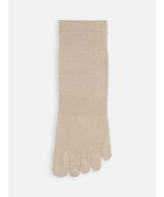 【絹肌Labo】シルクの五本指ショートソックス(24.0～26.0cm)