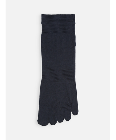 【絹肌Labo】シルクの五本指ショートソックス(24.0～26.0cm)