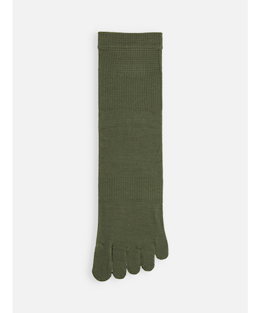 【絹肌Labo】シルクの五本指ソックス