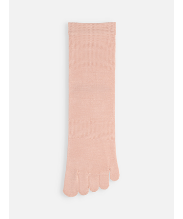 【絹肌Labo】シルクの五本指ソックス