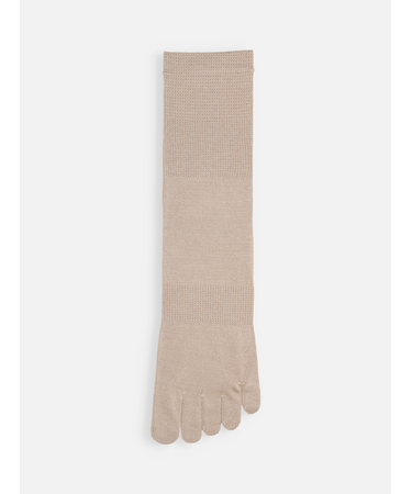 【絹肌Labo】シルクの五本指ソックス(24.0～26.0cm)