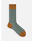 【Tabio MEN】JQストライプ柄レギュラーソックス(27.0～29.0cm)
