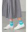 リブ2本ラインショートソックス