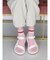リブ2本ラインショートソックス