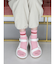 リブ2本ラインショートソックス
