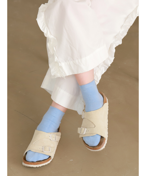 【定番】コットンブレンドショートソックス