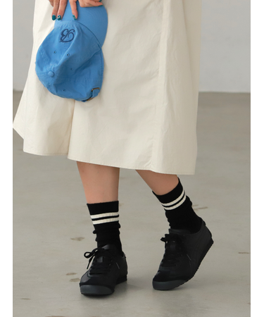 カジュアル2本ラインソックス