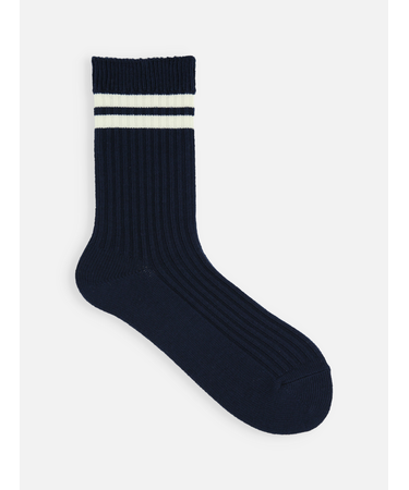 カジュアル2本ラインソックス